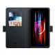 3mk Wallet Case Samsung Galaxy A35 5G atverams vāciņš maciņš grāmatiņa, melns