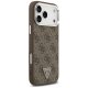 Guess 4G Triangle Logo MagSafe Phone Case Cover iPhone 17 Pro Max - brown