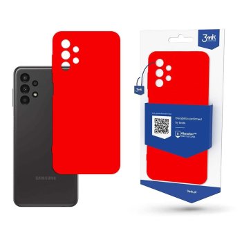 Samsung Galaxy A13 4G (SM-A135F/DS / A137) 3MK Matt Case Cover, Red | Матовый Чехол Кейс Бампер...