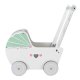 Деревянная коляска для кукол ECOTOYS, каталка-ходунок для малышей