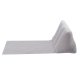 Inflatable beach mat with backrest and pillow, universal, grey