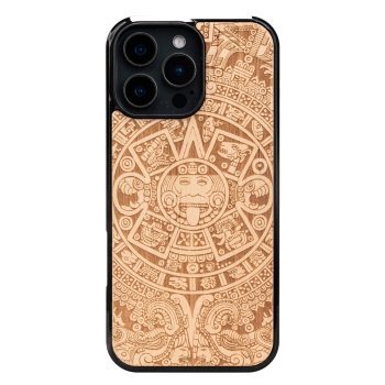 Koka korpuss iPhone 16 Pro Max AZTEC CALENDAR ANIEGRE | Bewood Wooden Case for