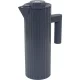 Alessi Plisse termokanna 1 L, pelēka