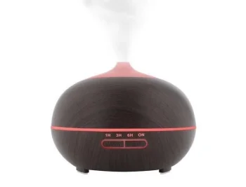 Elektriskais Ultraskaņas Gaisa Mitrinātājs / Difuzors / Aromaterapija - 400 ml, Dark Wood | Ultrasonic Air...