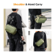 K&F Concept Alpha Sling Bag 10L fotogrāfu soma, zaļa