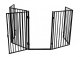 Kamīna Aizsardzība Drošības Žogs Barjera Vārti | Fireplace Fence Guard 5-Panel Baby Safety Gates Protection