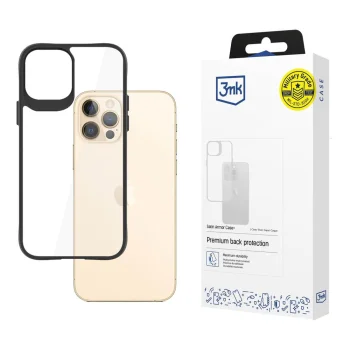 Чехол 3mk Satin Armor Case+ для iPhone 12 Pro Max прозрачный