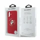 Чехол Karl Lagerfeld Silicone Karl&Choupette Heads Ring MagSafe для iPhone 16, Красный