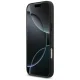 Guess iPhone 17 Pro Max vāciņš Grained Big 4G & Classic Logo, melns