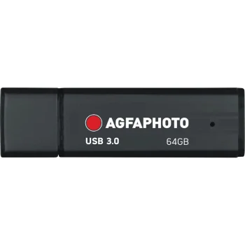 USB-флешка AgfaPhoto 64 ГБ USB 3.0, черная