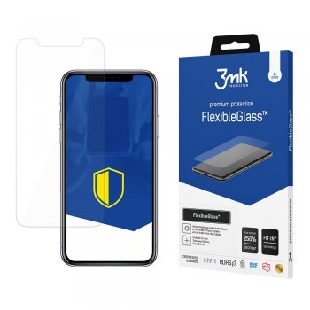 3MK Apple iPhone X Lokāms Aizsargstikls Telefonam | Flexiable Tempered Glass Screen Protector
