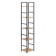 Loft stila plaukts ar metāla rāmi un 5 plauktiem ModernHome