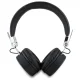Guess GUBH70PGTSPSK bezvadu uzliekamās austiņas ar Bluetooth 5.3 un ENC, melnas