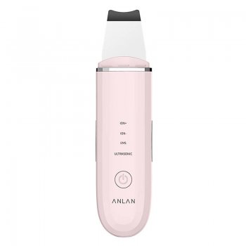 Ultraskaņas ādas skruberis ANLAN ALCPJ07-04 (rozā) | Ultrasonic Skin Scrubber (pink)
