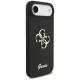Guess Silicone Big 4G Script vāciņš iPhone Air, melns