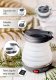 Adler Ad 1279 Silikona Saliekamais Ceļojumu Tējkanna + Vāks, 0,6L | Silicone Folding Travel Kettle