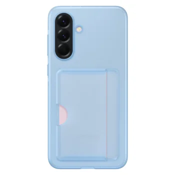 Samsung kartes turētāja vāciņš Galaxy A56 5G - Zils | Card Slot Phone Case Cover Blue
