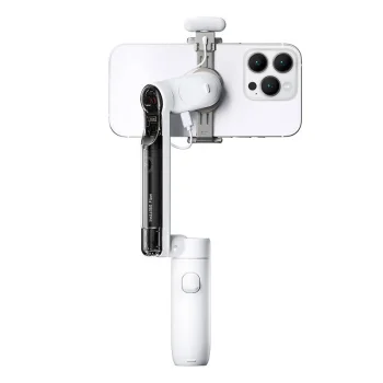 Viedtālruņa stabilizators Insta360 Flow Creator Kit White ar AI izsekošanu
