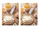 Cordless Electric Hand Mixer USB Rechargeable Whisk for Eggs and Cream, White