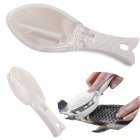 Fish Scraper Peeler Scallion Knife Container
