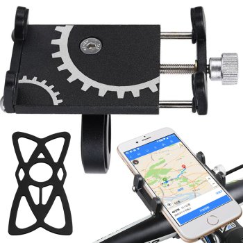 Aluminum Bicycle Phone Holder for Handlebar