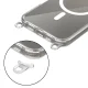 Чехол Tech-Protect FlexAir Chain MagSafe для iPhone 16 Pro - прозрачный + 2 ремешка...