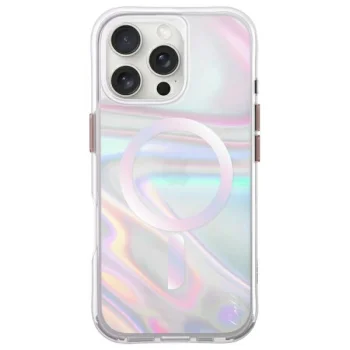 Uniq Coehl Savon iPhone 16 Pro 6.3" futrālis Magnētiskā uzlādes burbuļveida prizma | case Magnetic Charging...