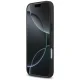 Mercedes iPhone 17 Pro Max vāciņš Leather Large Laurel Leave MagSafe, melns