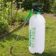 Manuālais dārza spiediena smidzinātājs, 8L ar plecu siksnu un 40cm sprauslu