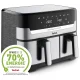 Аэрофритюрница Tefal Dual Easy Fry & Grill EY905D, 8.3 л