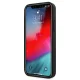 Чехол Mercedes для iPhone 12 Pro Max AMG Leather Hot Stamped, черный