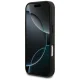 Mercedes iPhone 17 Pro vāciņš Leather Laurel Leaves MagSafe, melns