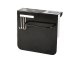 Wall-Mounted Knife Stand and Kitchen Organizer, Black
