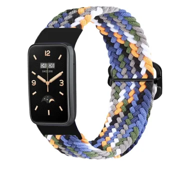 Telcon pīta siksniņa Xiaomi Mi Band 7 Pro / M7 Pro, Denim / daudzkrāsaina