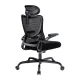 Ergonomisks biroja krēsls Huanuo MSOC10, melns