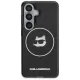 Karl Lagerfeld IML Repeated Choupette MagSafe vāciņš Samsung Galaxy S26, melns