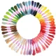 Ruhhy Embroidery Thread Set, 50 Colors