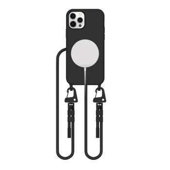 Чехол Tech-Protect MagNecklace MagSafe для iPhone 12 / 12 Pro, черный