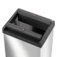 Atkritumu tvertne Hailo Big-Box Swing XL 52 L, nerūsējošais tērauds