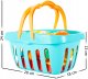 Bērnu rotaļu trauki un griežamie augļi un dārzeņi grozā | Kids Toy Cutting Fruits and Vegetables