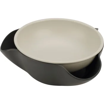 Миска для закусок Joseph Joseph Double-Dish, серая