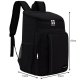 Thermal Waterproof Backpack Rucksack Tourism Hiking Travel Bag 26L, Black