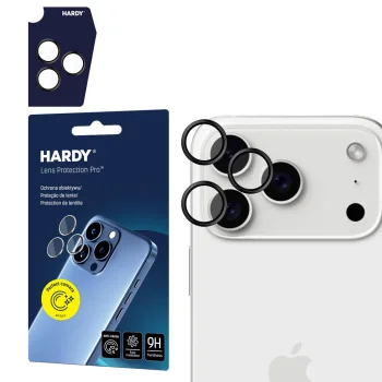 3mk HARDY Lens Protection Pro objektīva stikls iPhone 17 / Max - melns | Glass  Black