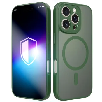 3mk Misty MagCase vāciņš Apple iPhone 16 Pro Max, Zaļš