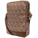 Guess 10\" Tablet Bag GCube Stripe, Brown