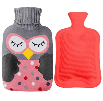 Termo-ūdens pudele ar 2l pūces vāciņu | Thermofor in a cover owl