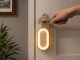 LED Night Light with Hanger and Motion Sensor, Warm Light, Brown