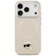 Karl Lagerfeld iPhone 17 Pro vāciņš Karl Pin MagSafe, bēšs