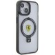 Ferrari iPhone 15 Case Ring Stand 2023 Collection MagSafe, Black