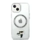 Karl Lagerfeld caurspīdīgs vāciņš iPhone 14 Plus ar MagSafe